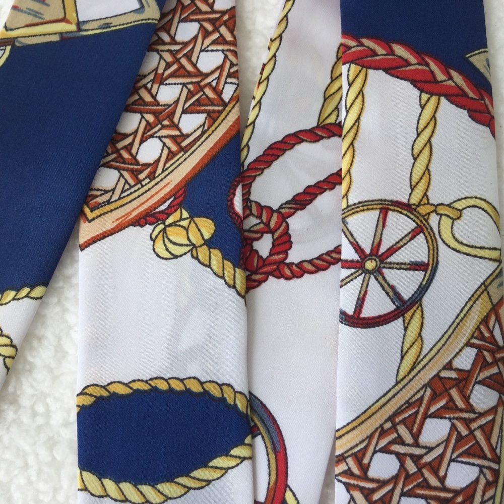 2pcs Twilly Scarves Handbag/ Handle Ribbon - Picture 4 of 12